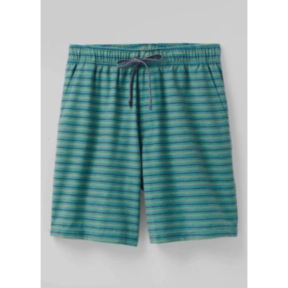 PrAna Metric E-Waist Cove Stripe Mens L/08 Board Swim Short Drawcord Standard - Picture 4 of 4